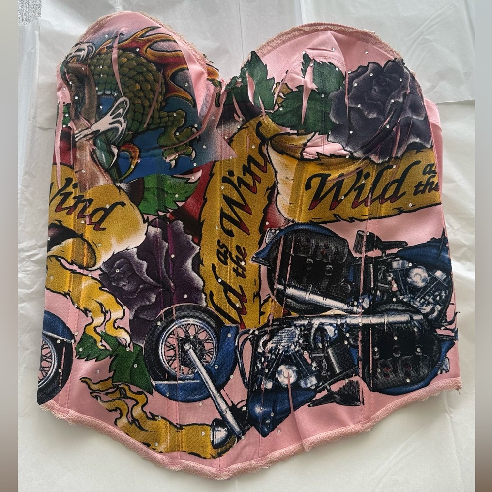 Vintage bustier 2000-2004 y2k
